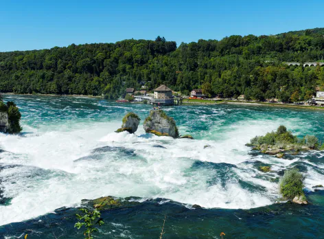 Цюрих и Рейнский водопад 🌊